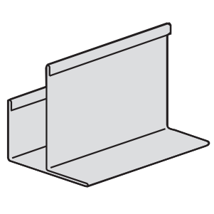 Upstand Ceiling Trim 3000mm x 44mm x 27mm White | Compare The Build