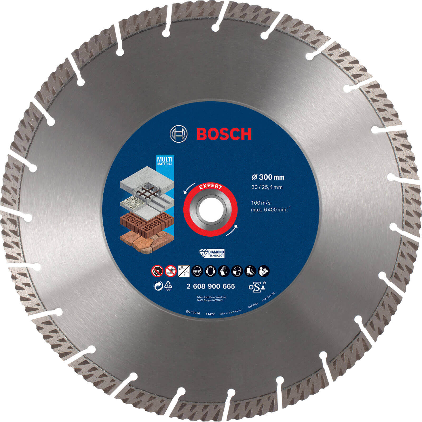 Bosch Expert Multi Material Diamond Cutting Disc 300mm 3mm 25.4mm Price Comparisons | Compare The Build