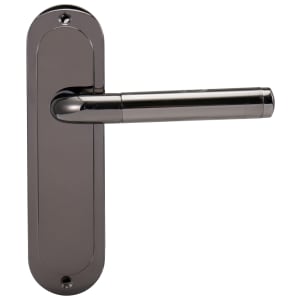 Madrid Black Nickel Latch Door Handle - 1 Pair Price Comparisons | Compare The Build