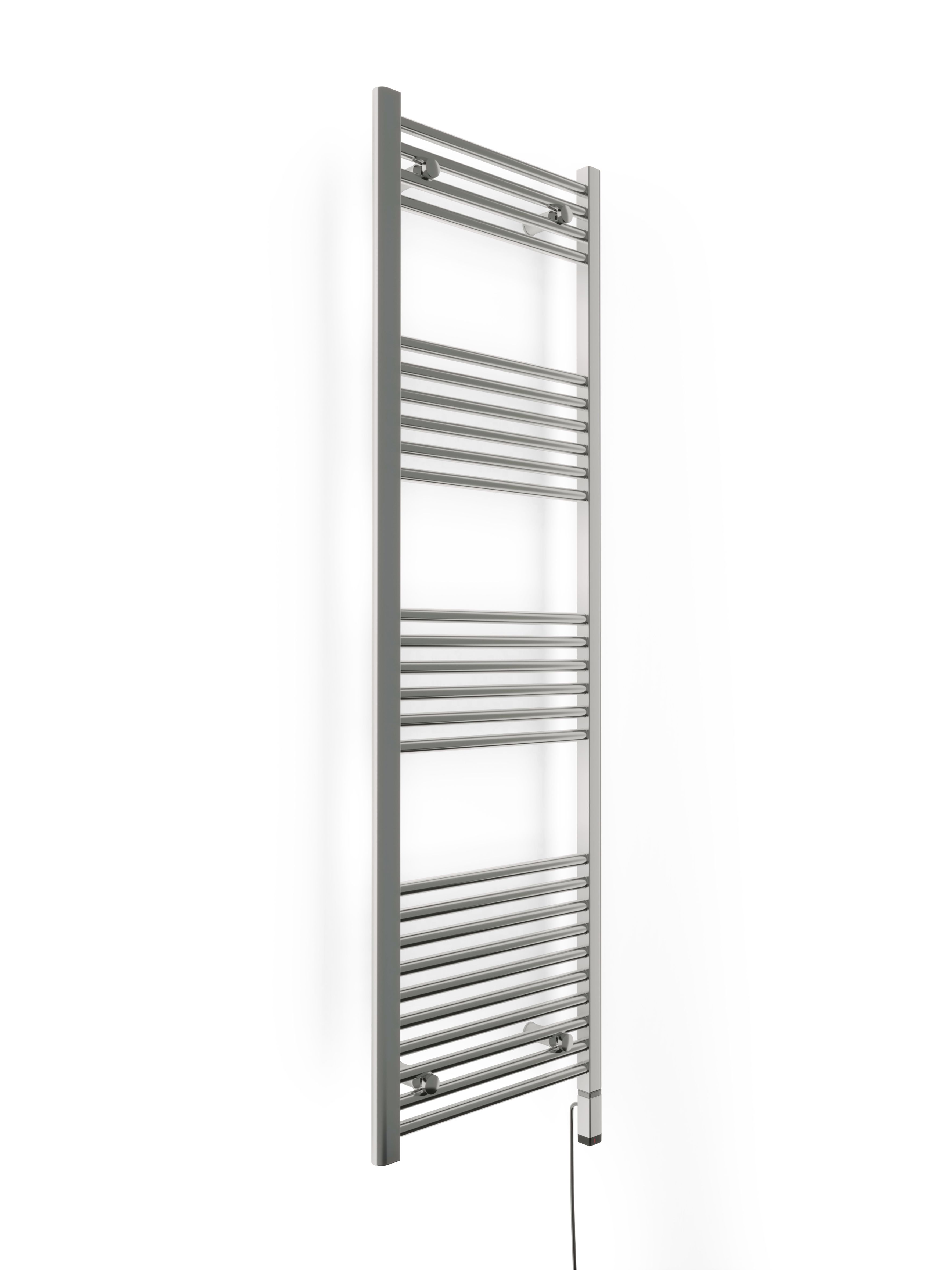 Terma Leo Electric Mirror Effect Flat Towel Warmer (W)500mm X (H)1600mm Price Comparisons | Compare The Build