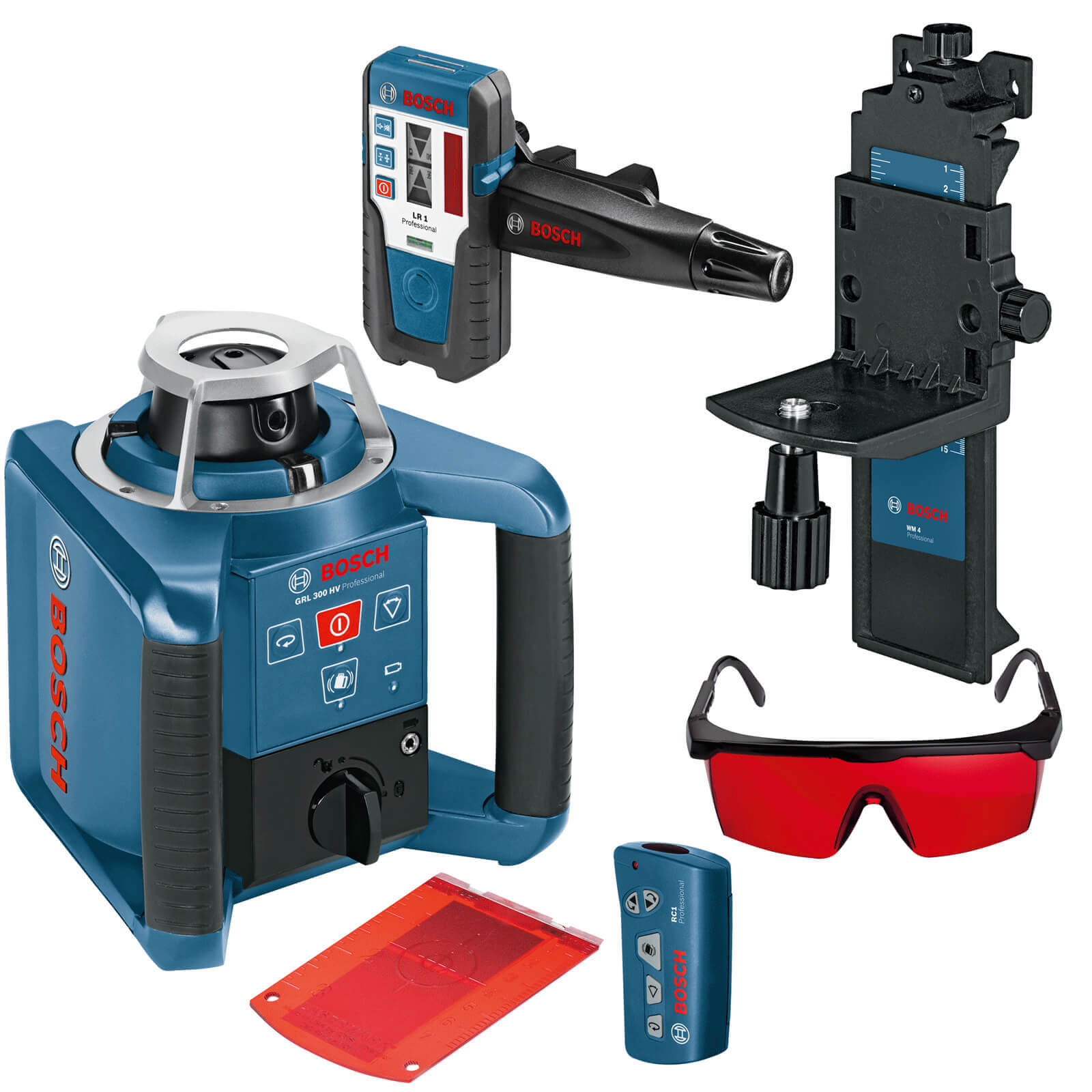 Bosch GRL 300HV Outdoor Self Levelling Rotating Laser Level + LR1 Receiver Price Comparisons | Compare The Build