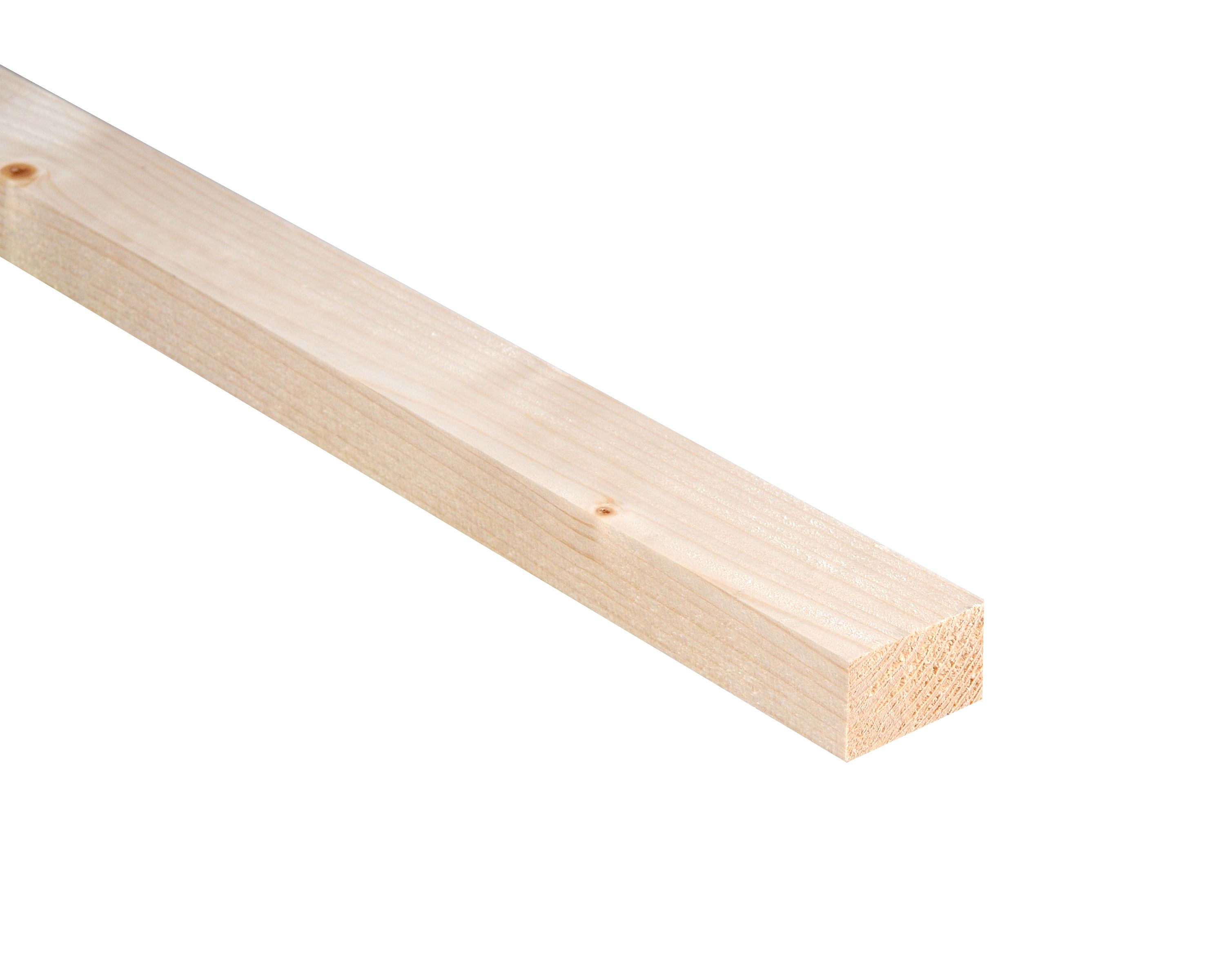 Rough Sawn Whitewood Spruce Timber (L)2.4M (W)75mm (T)47mm, Pack Of 4 Price Comparisons | Compare The Build