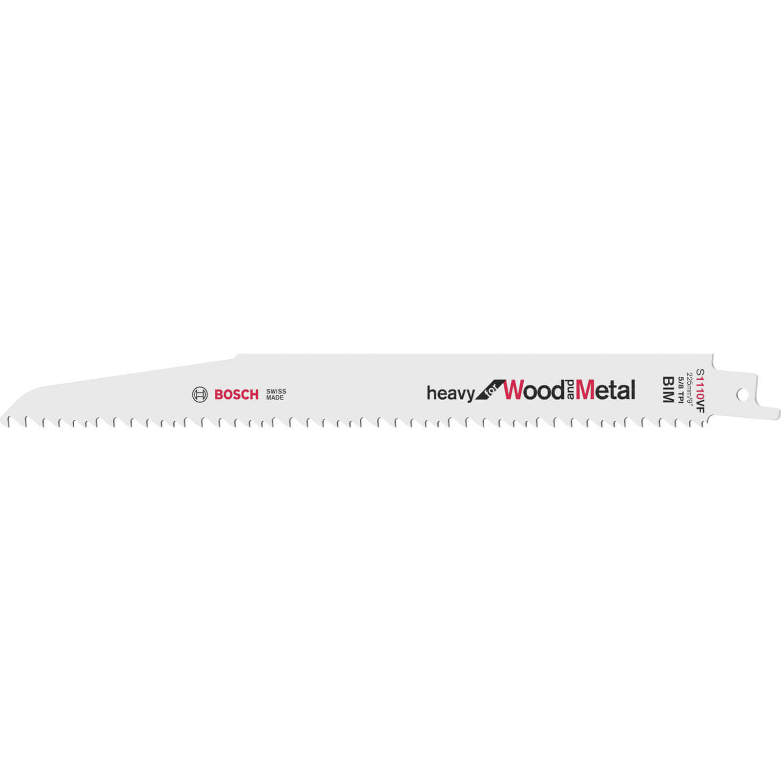 Bosch S1110VF Wood and Metal Cutting Reciprocating Sabre Saw Blades Pack of 5 Price Comparisons | Compare The Build