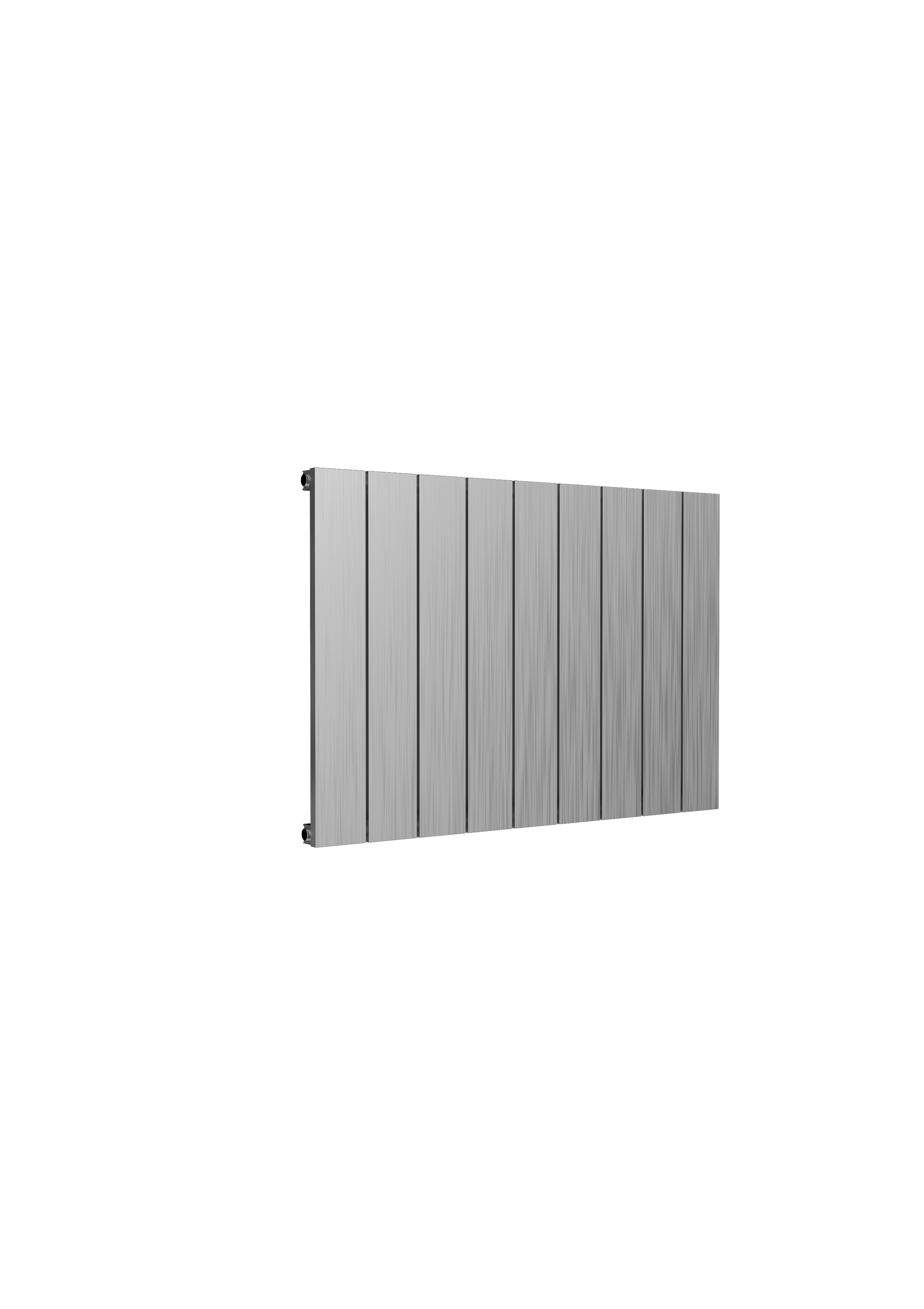 Reina Casina Horizontal Aluminium Designer Radiator, Satin, 600mm x 850mm Price Comparisons | Compare The Build