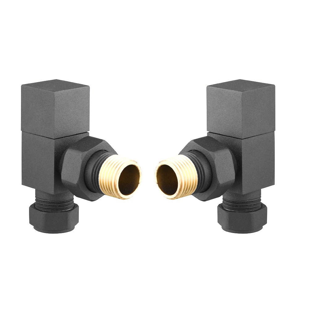 Radvalves UK Manual Valves, Square, Anthracite Angled Price Comparisons | Compare The Build