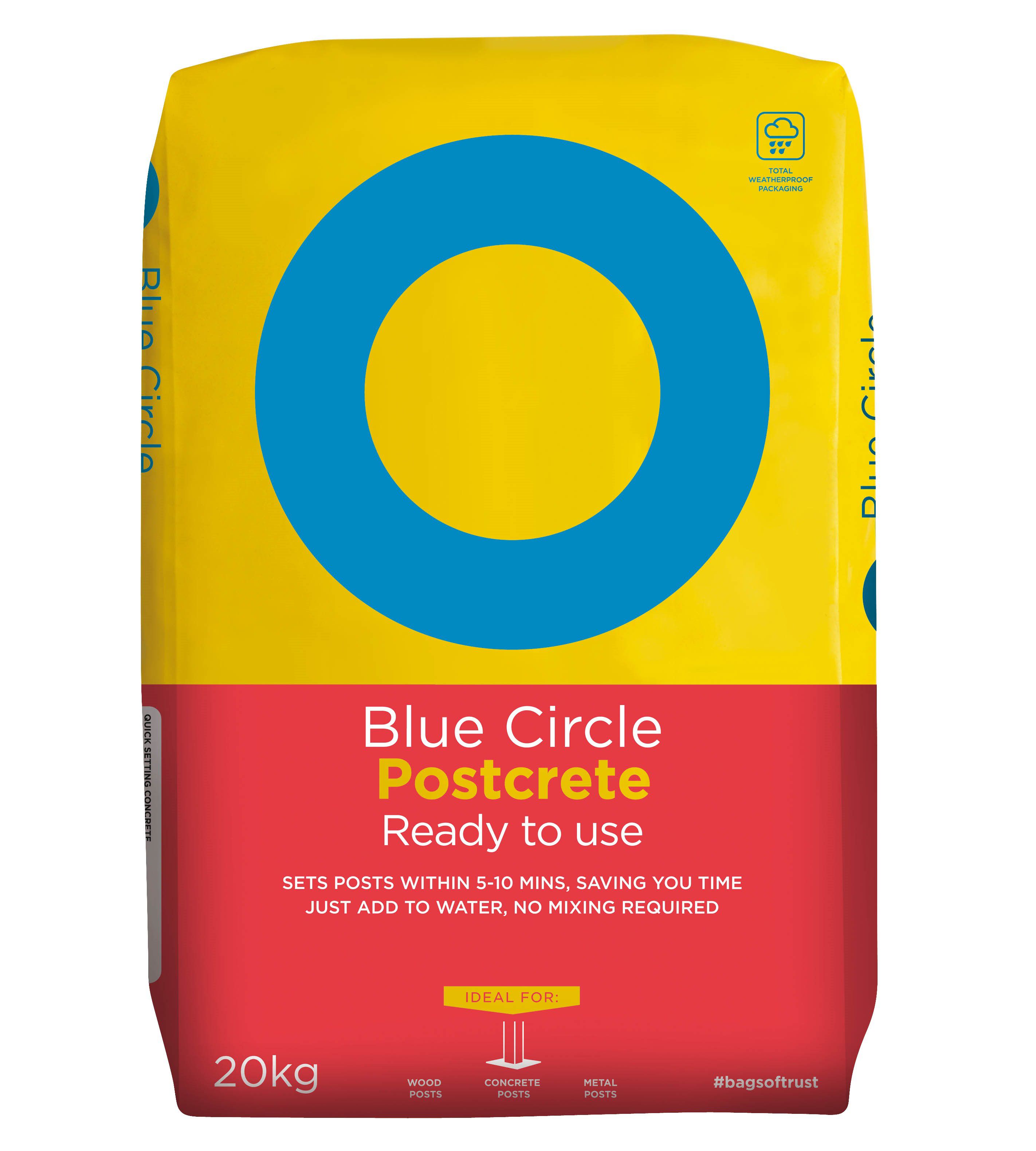 Blue Circle Ready Mixed Postcrete 20kg Bag Price Comparisons | Compare The Build