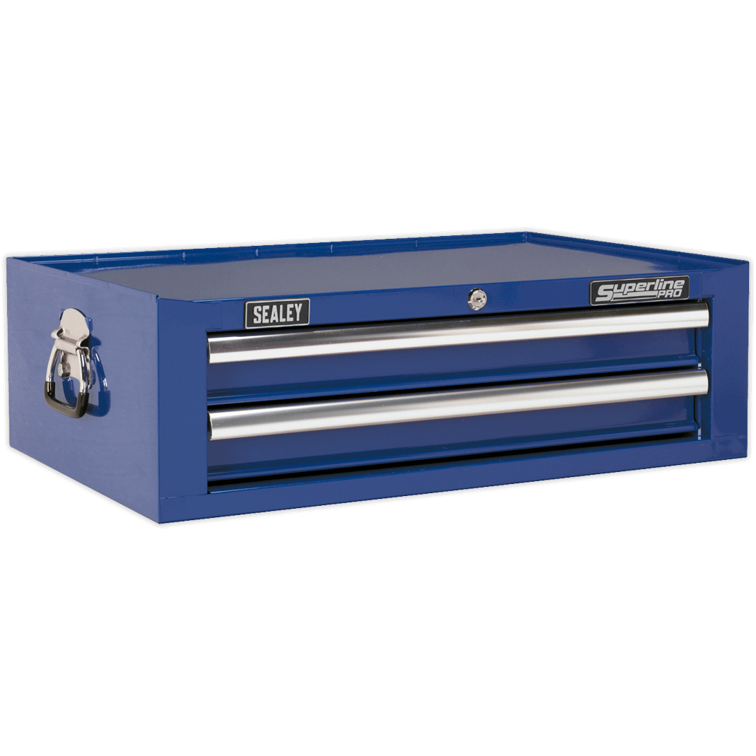 Sealey Superline Pro 2 Drawer Mid Tool Chest Blue Price Comparisons | Compare The Build