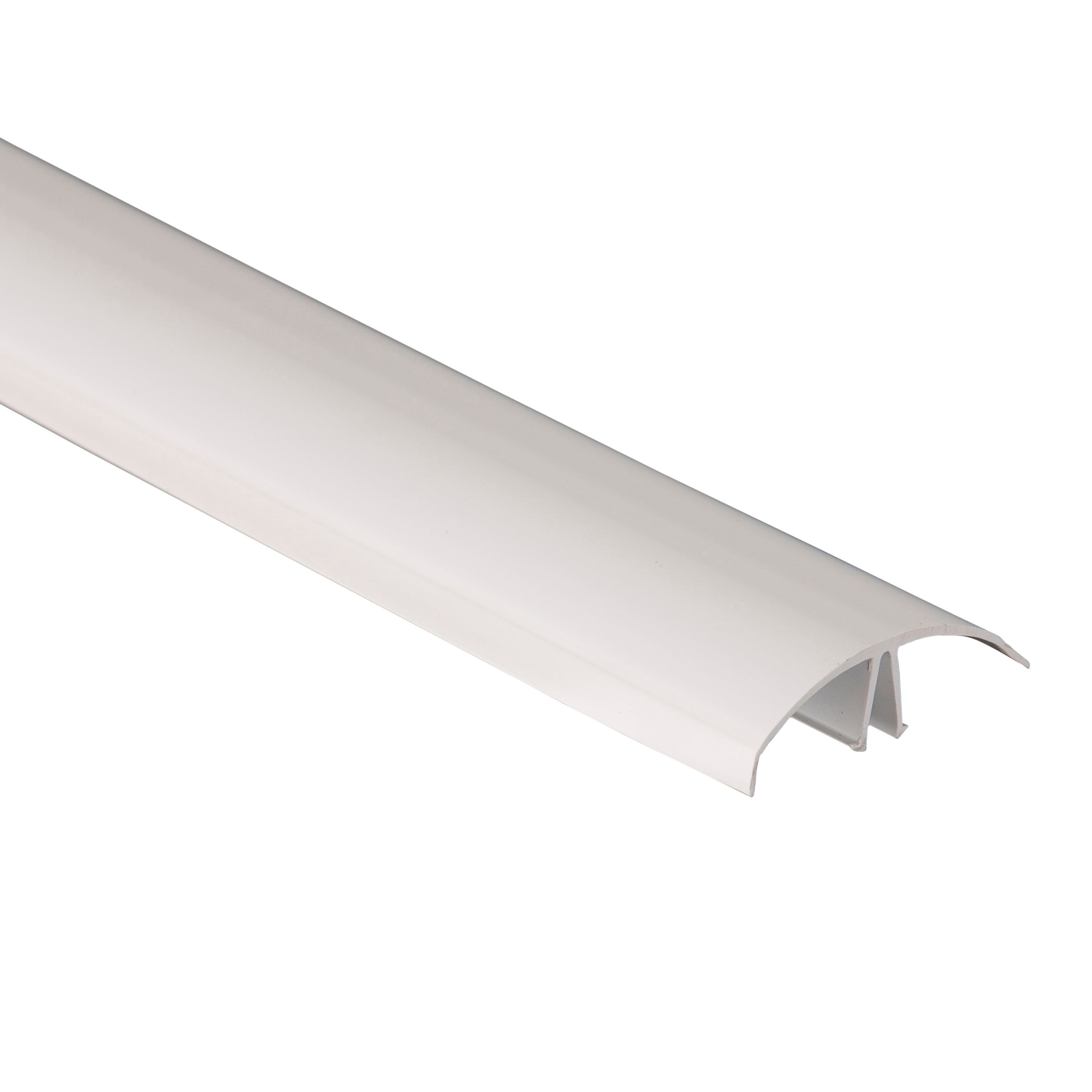 Corotherm Glazing Bar Cap 3m White Price Comparisons | Compare The Build