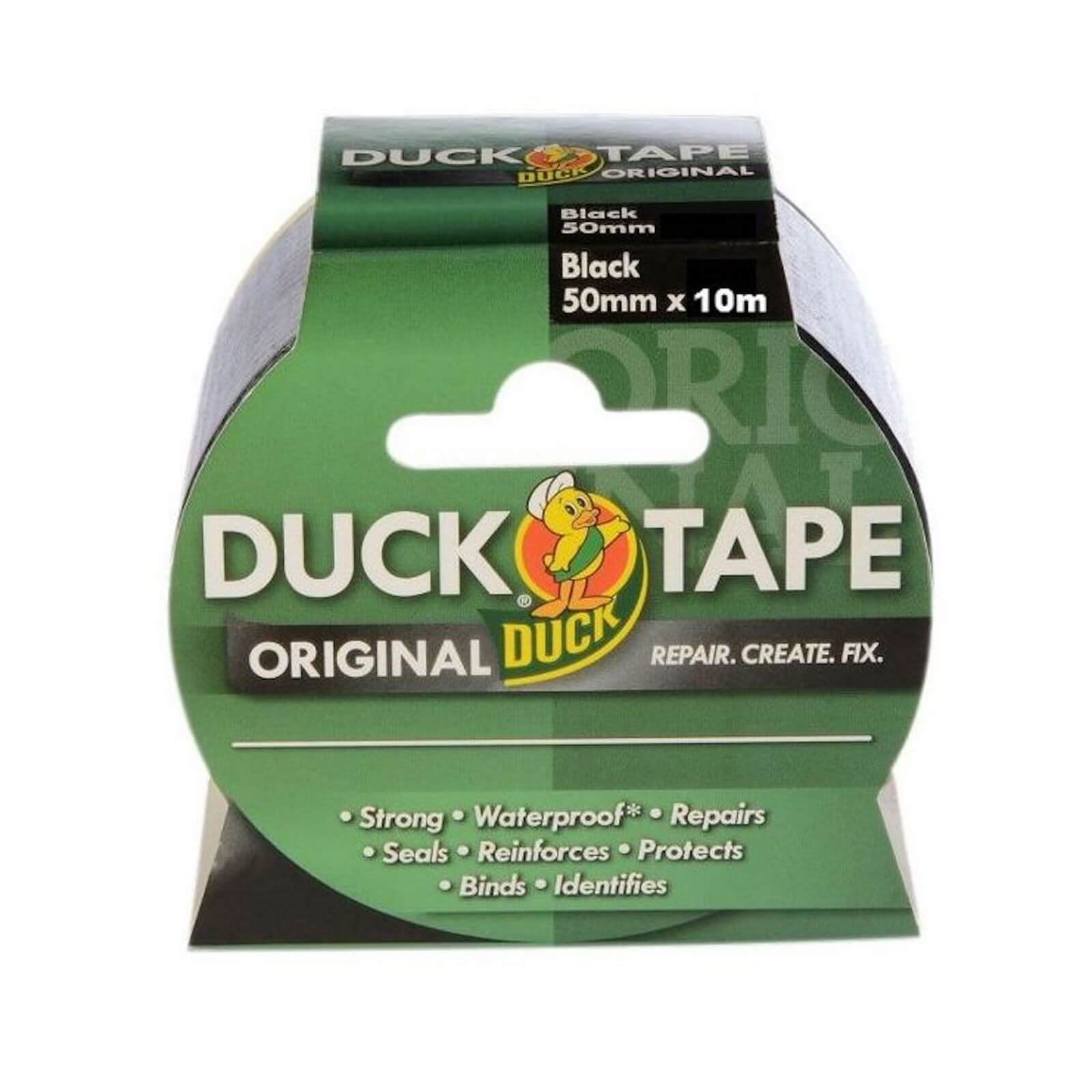 Duck Original Tape Black - 50m x 10m | Compare The Build