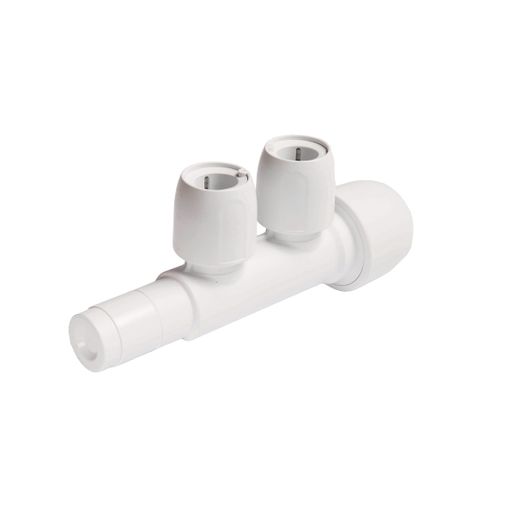 Hep2O Two Port Manifold Push Fit Closed Spigot White 22 X 15mm Pushfit Hx88/22W Price Comparisons | Compare The Build