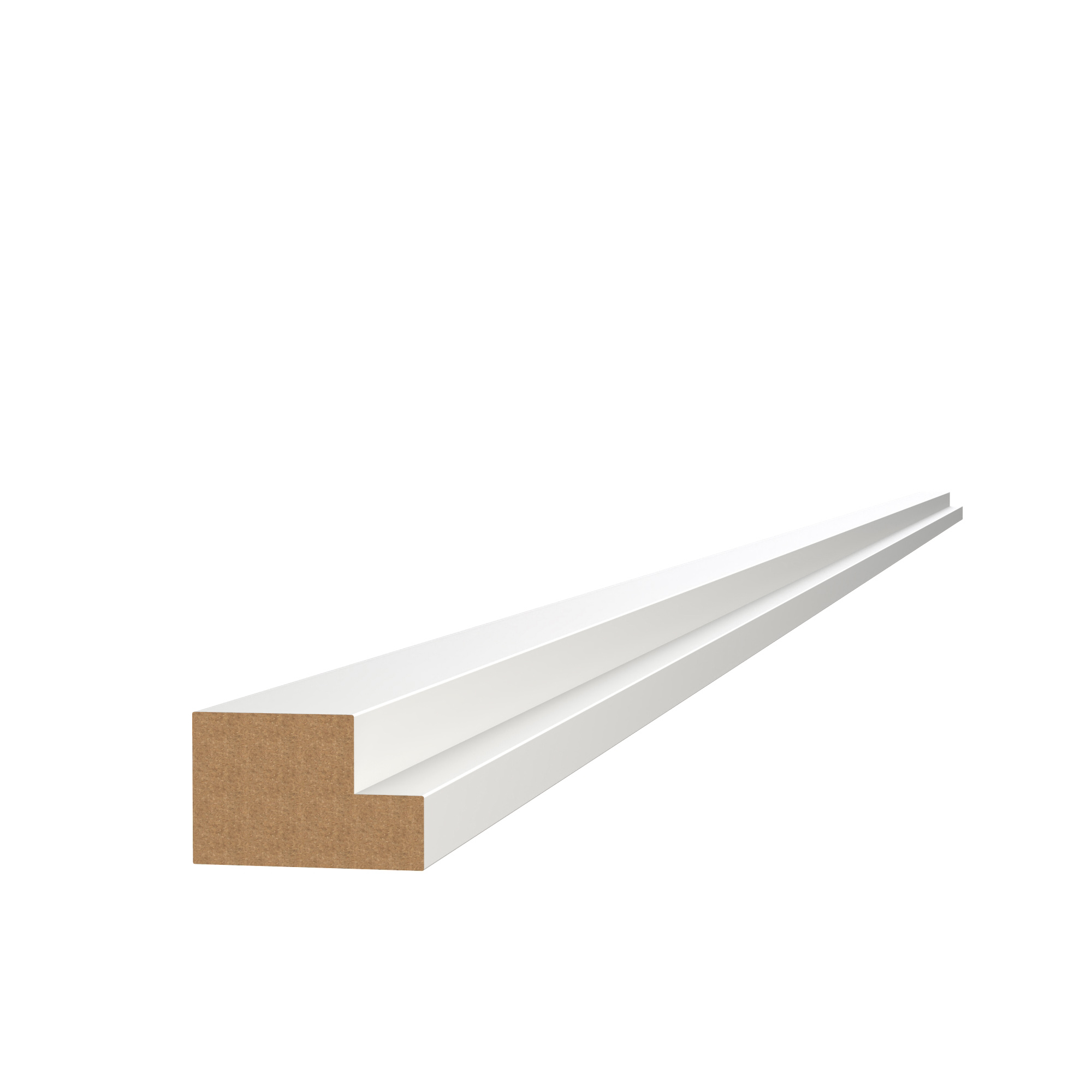 Modern Cornice or Pelmet for Ultra Matt White Slab 2745mm - FKKF0524 Price Comparisons | Compare The Build