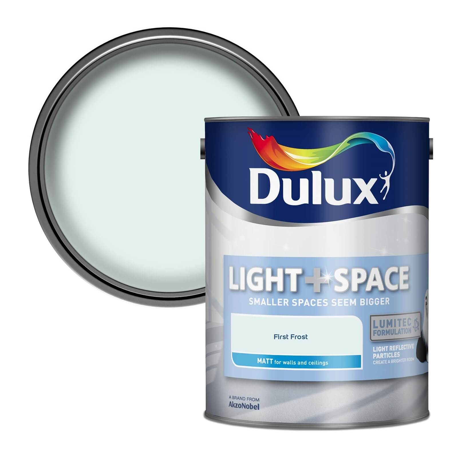 Dulux Light & Space First Frost - Matt Emulsion Paint - 5L Price Comparisons | Compare The Build
