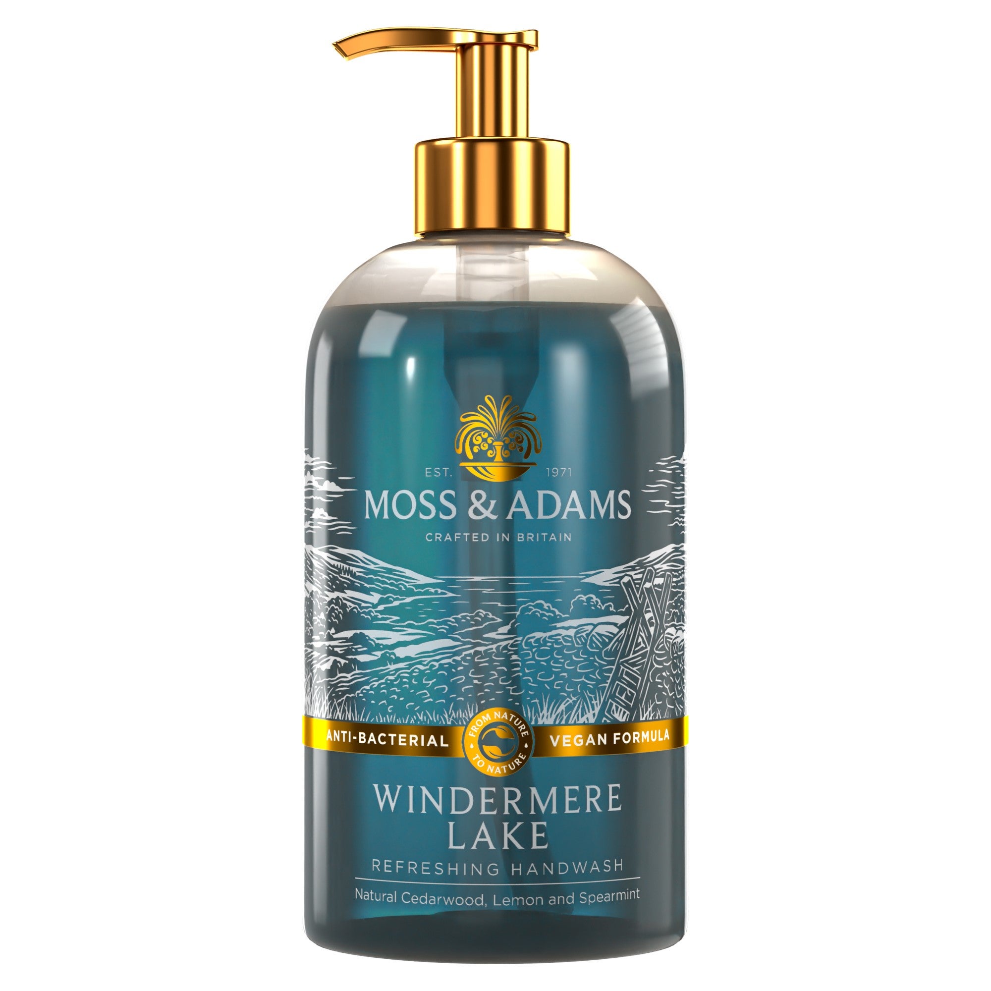 Moss & Adams Windermere Lake Hand Wash Blue Price Comparisons | Compare The Build