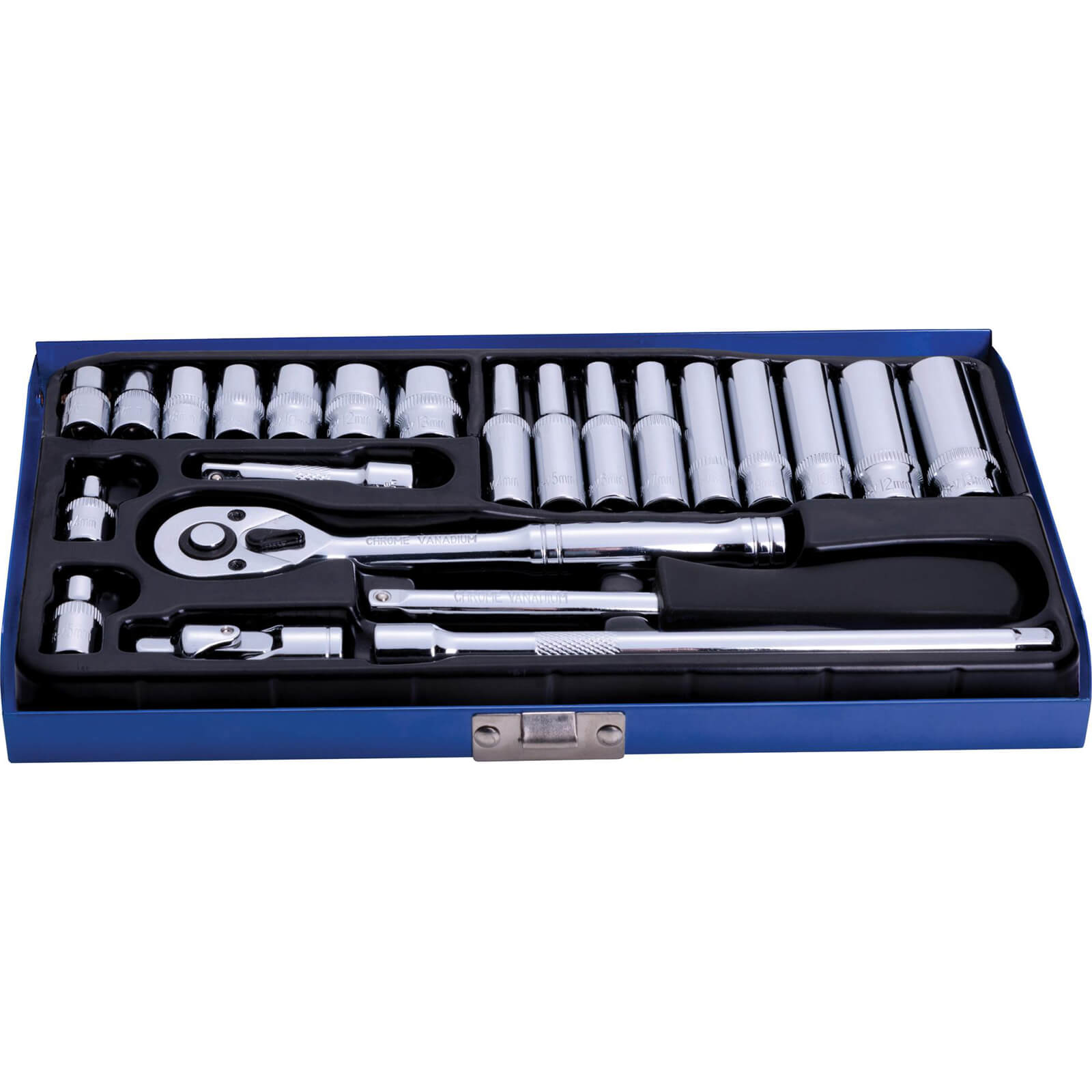 BlueSpot 24 Piece 1/4" Drive Hexagon Socket Set 1/4" Price Comparisons | Compare The Build