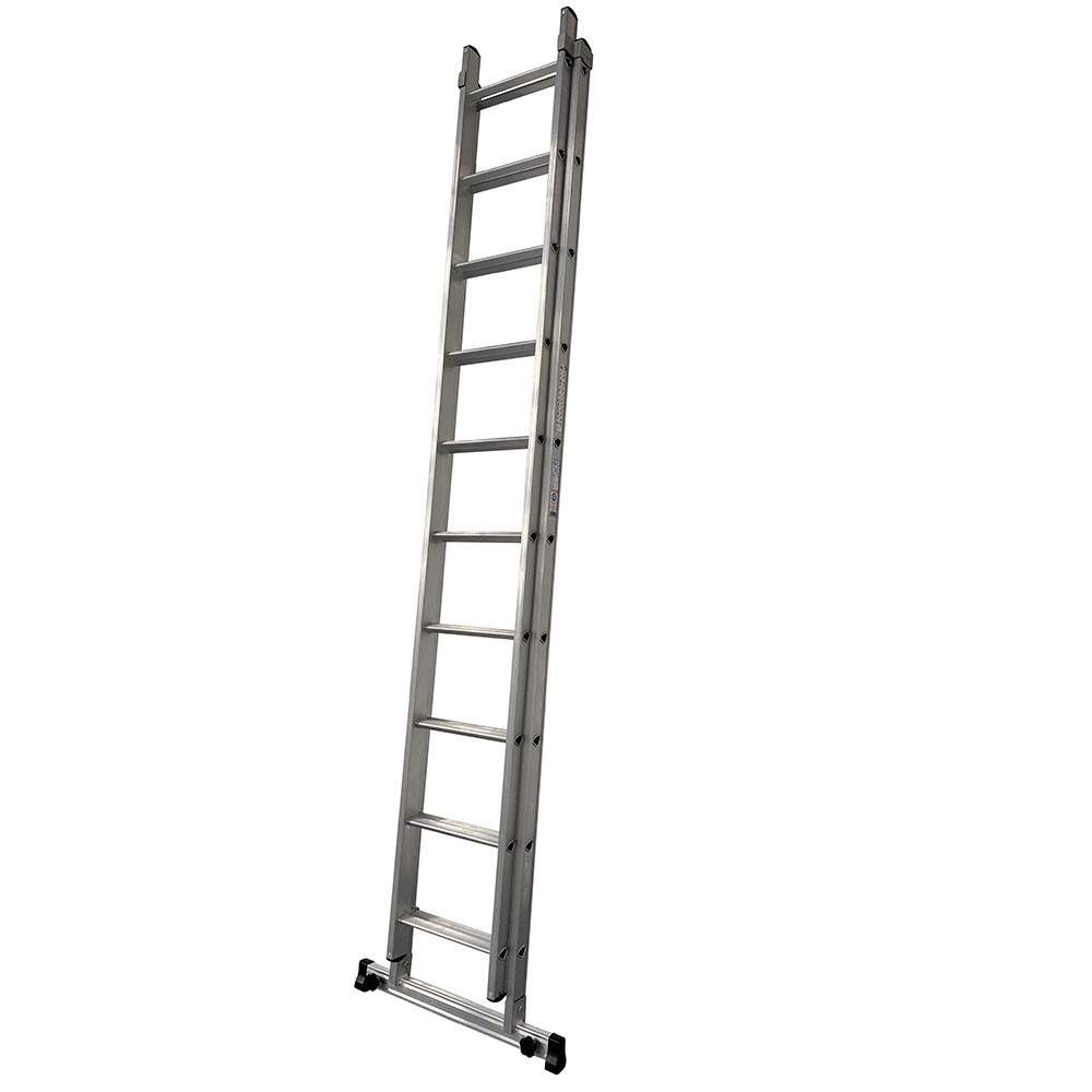 Murdoch Aluminium D Rungs D MAX 2 Section Extension Ladder 4.65m - 8.76m A10100152465 Price Comparisons | Compare The Build