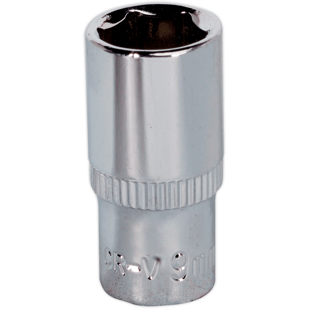 Sealey 1/4" Drive Hexagon WallDrive Socket Metric 1/4" 9mm | Compare The Build