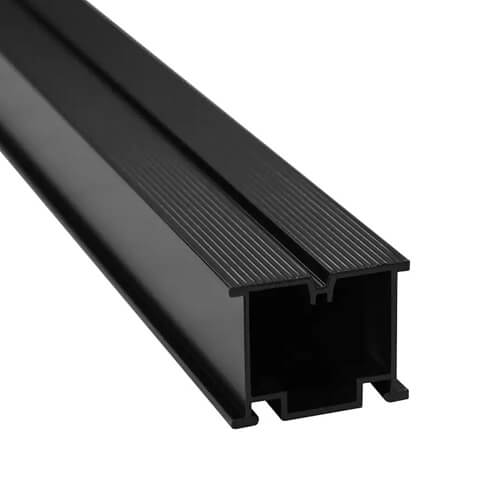 Composite Decking Aluminium Joist - 40mm x 40mm x 3600mm Black Price Comparisons | Compare The Build