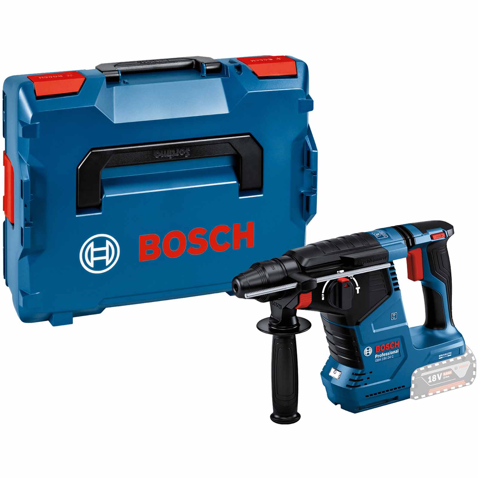 Bosch GBH 18V-24 C 18v Cordless Brushless SDS Plus Drill No Batteries No Charger Case Price Comparisons | Compare The Build