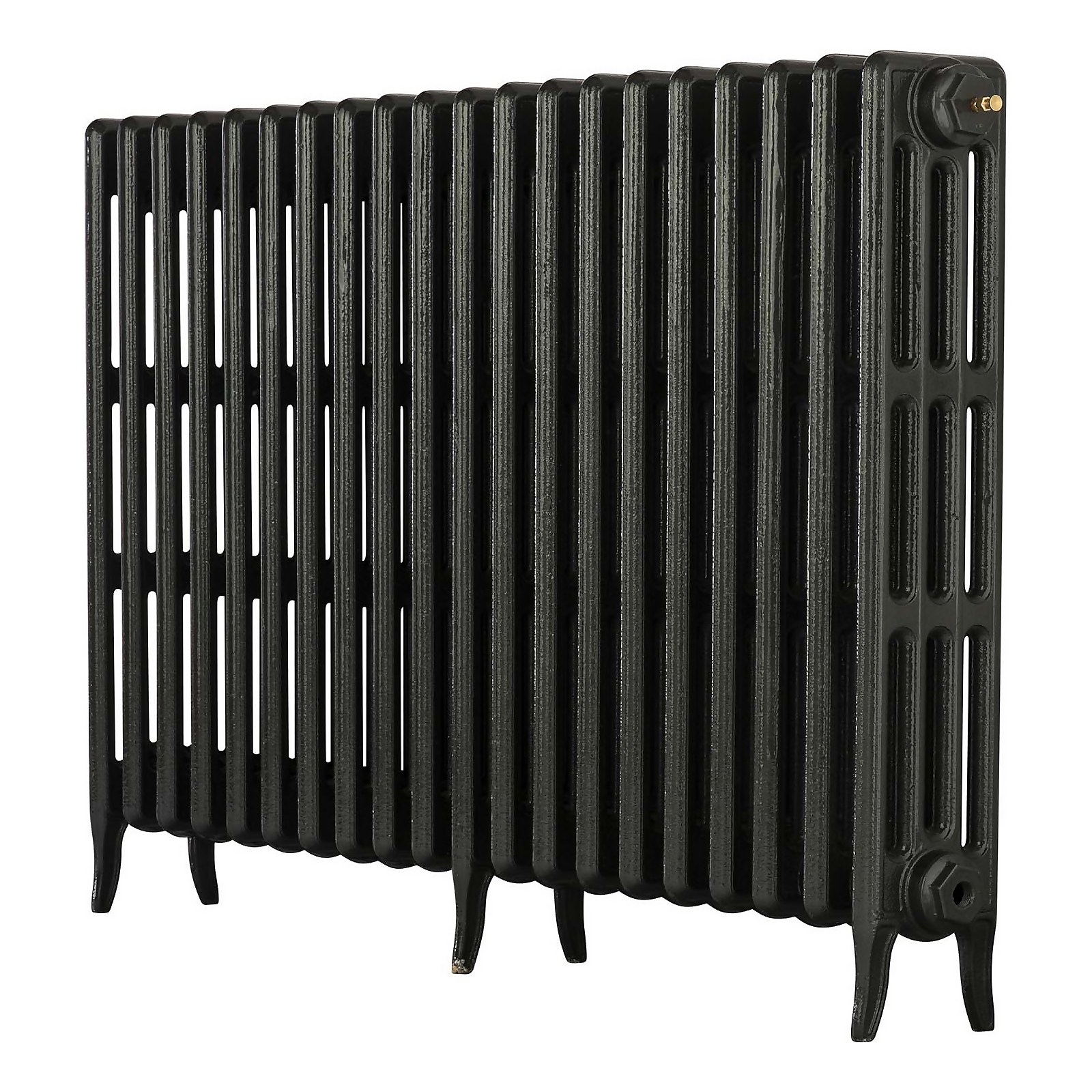 Arroll 4 Column Cast Iron Radiator 1114 X 760 - Black Price Comparisons | Compare The Build