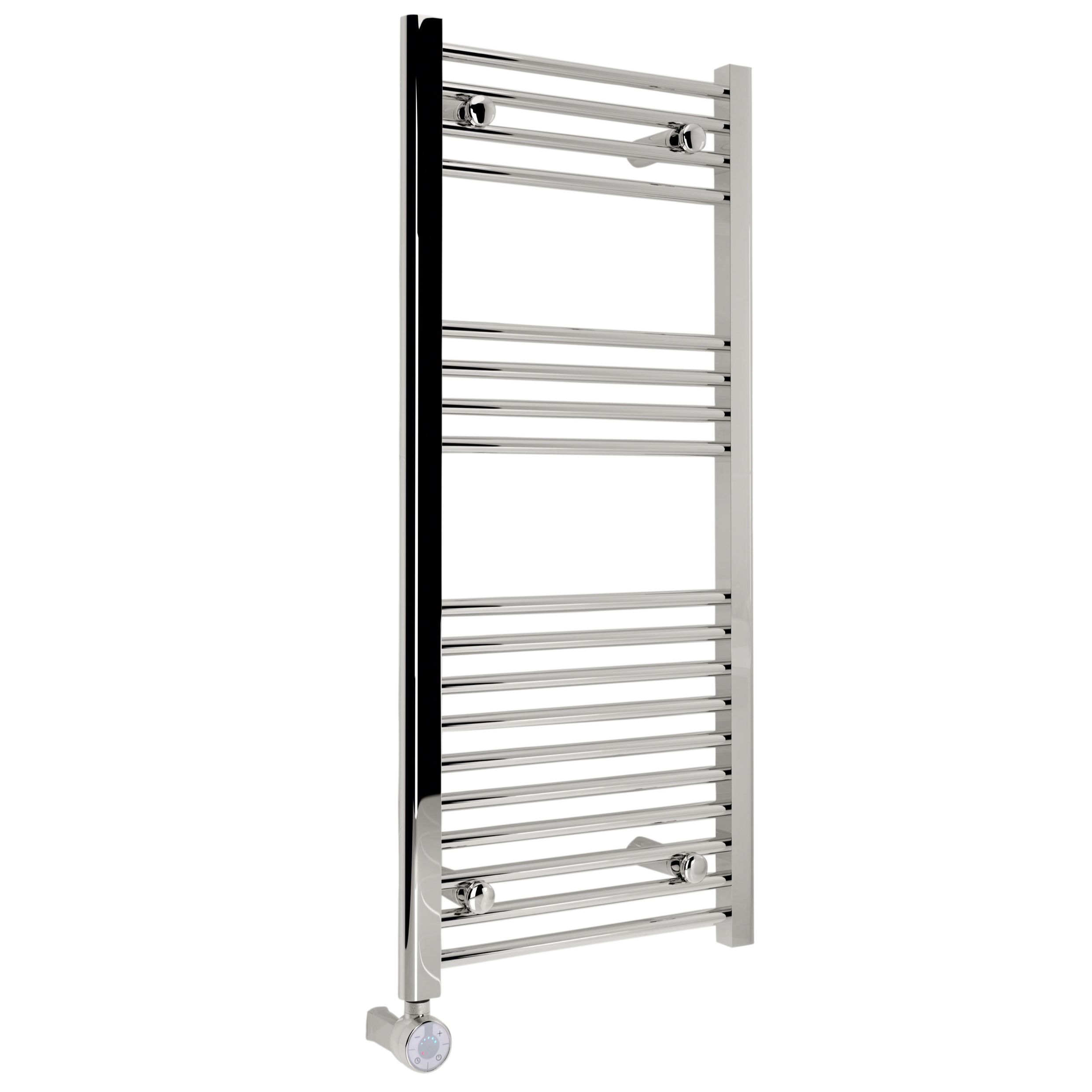 Kudox Silver Towel Warmer (W)450mm X (H)1000mm Price Comparisons | Compare The Build