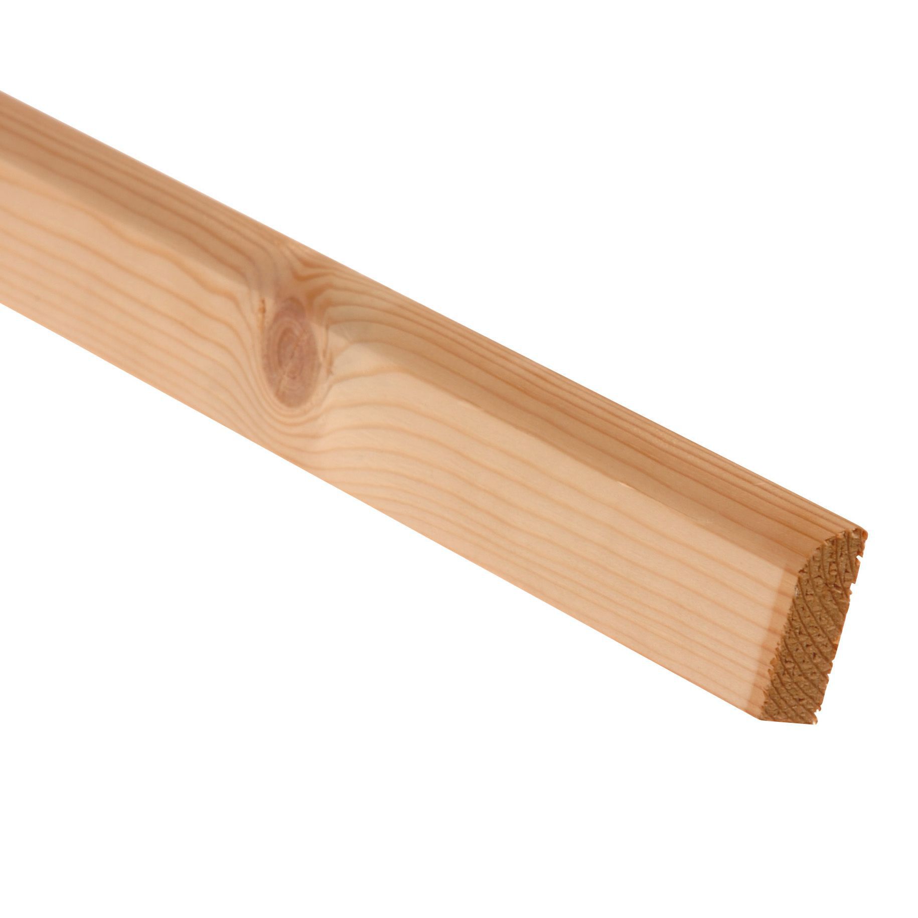 Smooth Pine Bullnose Architrave (L)2.1m (W)44mm (T)15mm, Pack of 5 Price Comparisons | Compare The Build