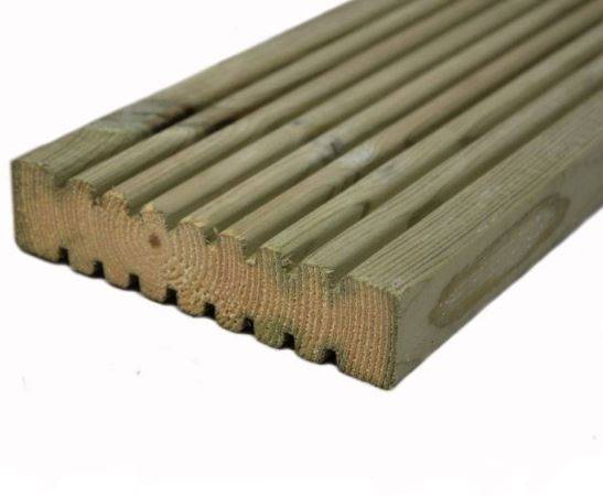 Timber Decking Board 150mm x 38mm x 3000mm (6" x 1.5") Price Comparisons | Compare The Build