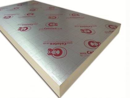 Celotex General Application Board XR4120 2400mm x 1200mm x 120mm (8' x 4') (2.88m2) Price Comparisons | Compare The Build