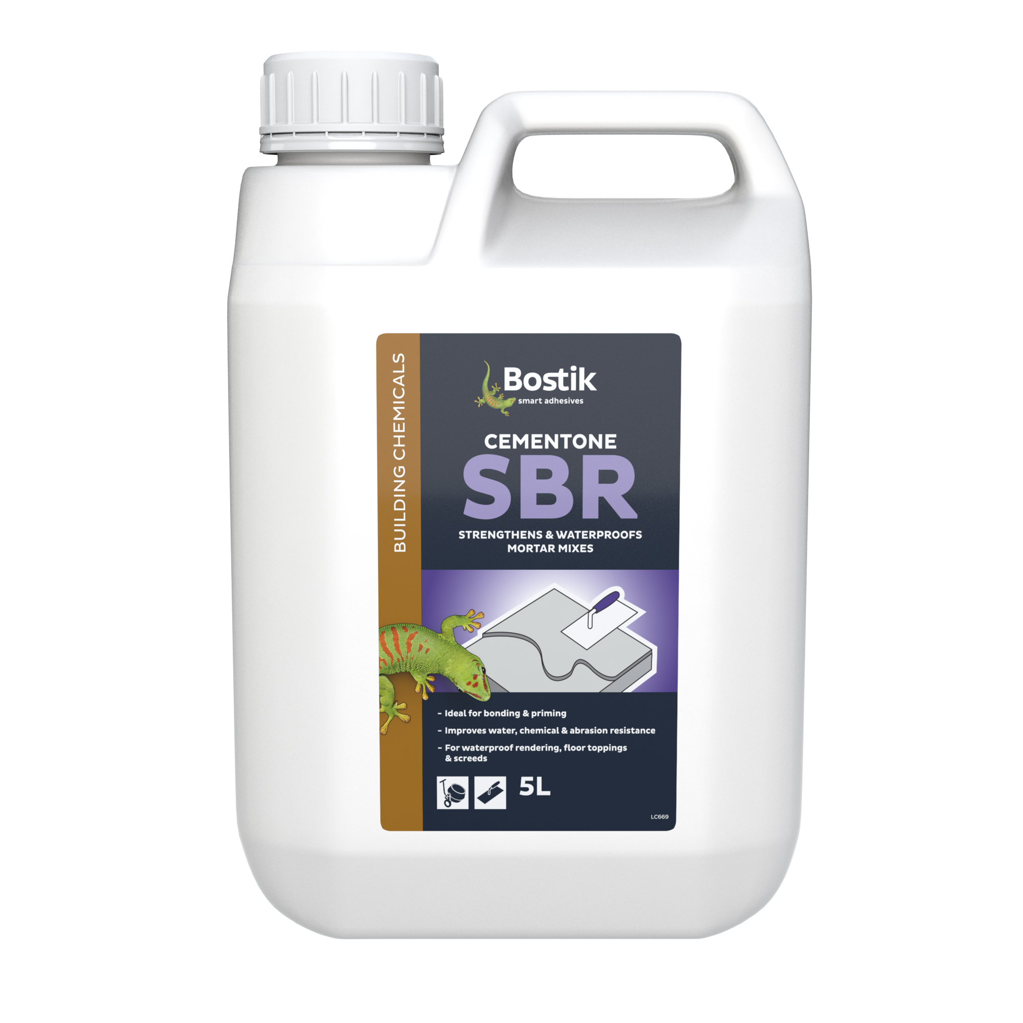 Bostik Cementone Sbr Water Proofer, 5L Jerry Can Price Comparisons | Compare The Build