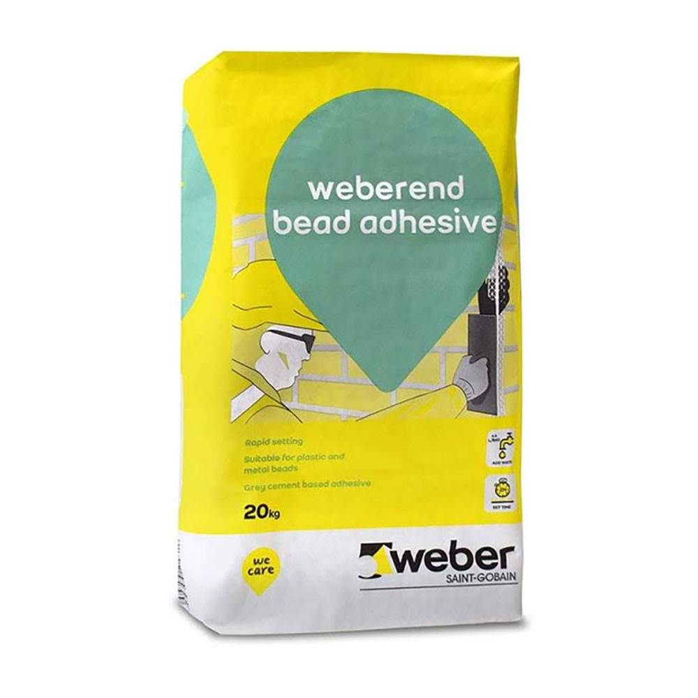 Saint Gobain Weberend Bead Adhesive - 20kg 51011000 Price Comparisons | Compare The Build