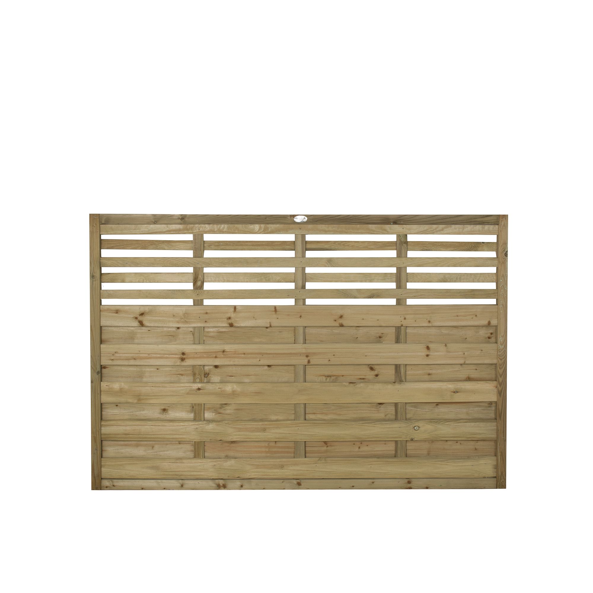 Forest Garden Contemporary Slatted Pressure Treated Fence Panel (W)1.8M (H)1.2M, Pack Of 5 Price Comparisons | Compare The Build