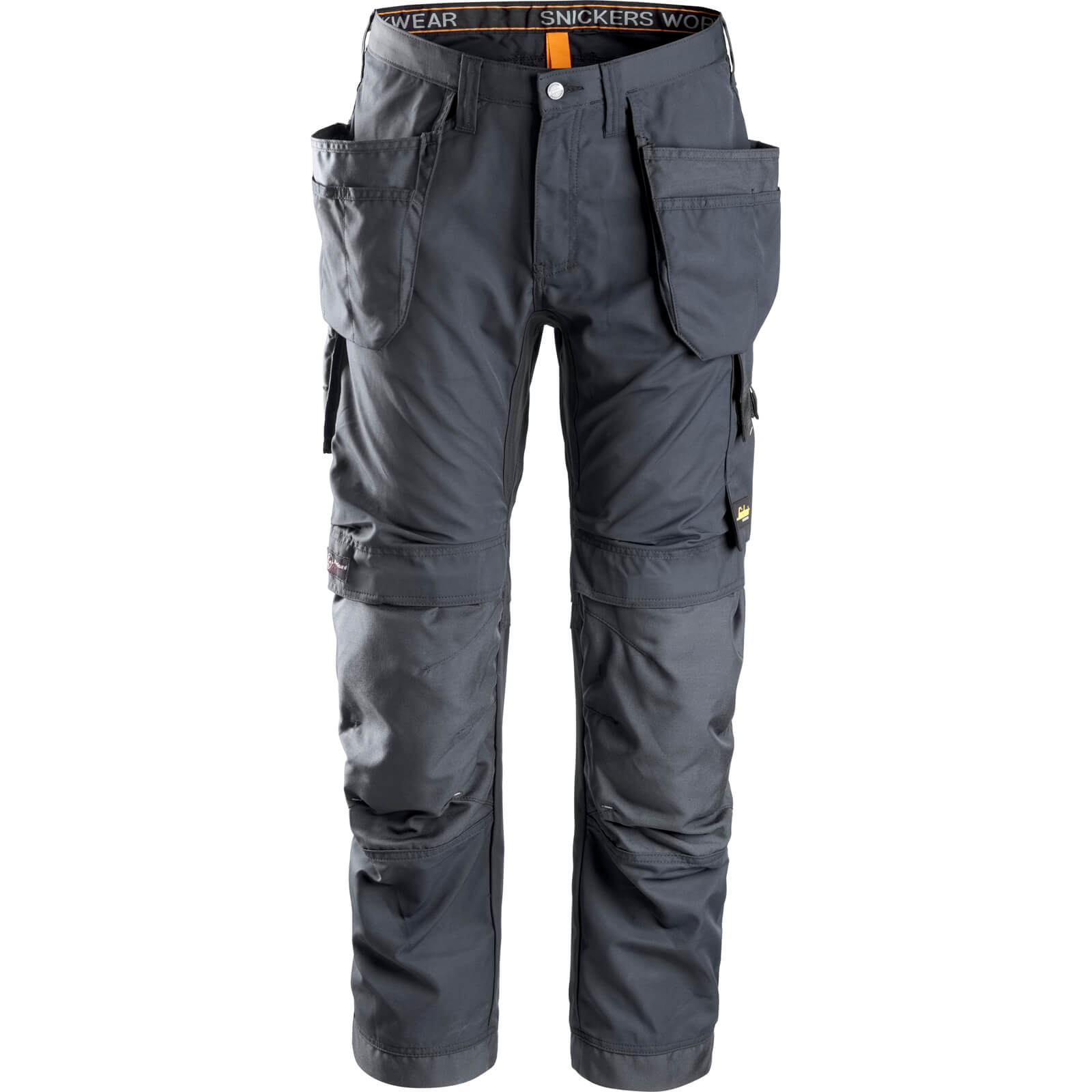 Snickers 6201 Allround Work Trousers with Pockets Grey 33" 35" | Compare The Build