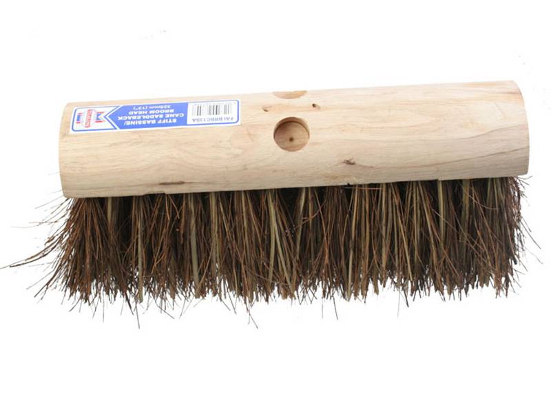 Faithfull FAIBRBC13SA Stiff Bassine / Cane Saddleback Broom Head 325mm (13in) | Compare The Build