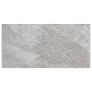 Wickes Boutique Akita Grey Glazed Porcelain Tile - Cut Sample Price Comparisons | Compare The Build