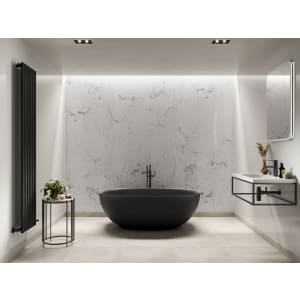 Multipanel Linda Barker Unlipped Onyx Marble Shower Panel - 2400 x 900 x 11mm Price Comparisons | Compare The Build