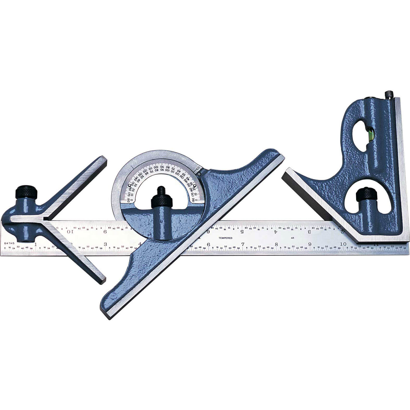 PEC Engineers Precision 300mm Combination Square Set 300mm | Compare The Build