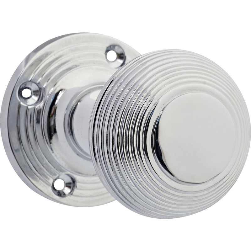 Designer Levers Beehive Mortice Knob Polished (Pair) in Chrome Price Comparisons | Compare The Build