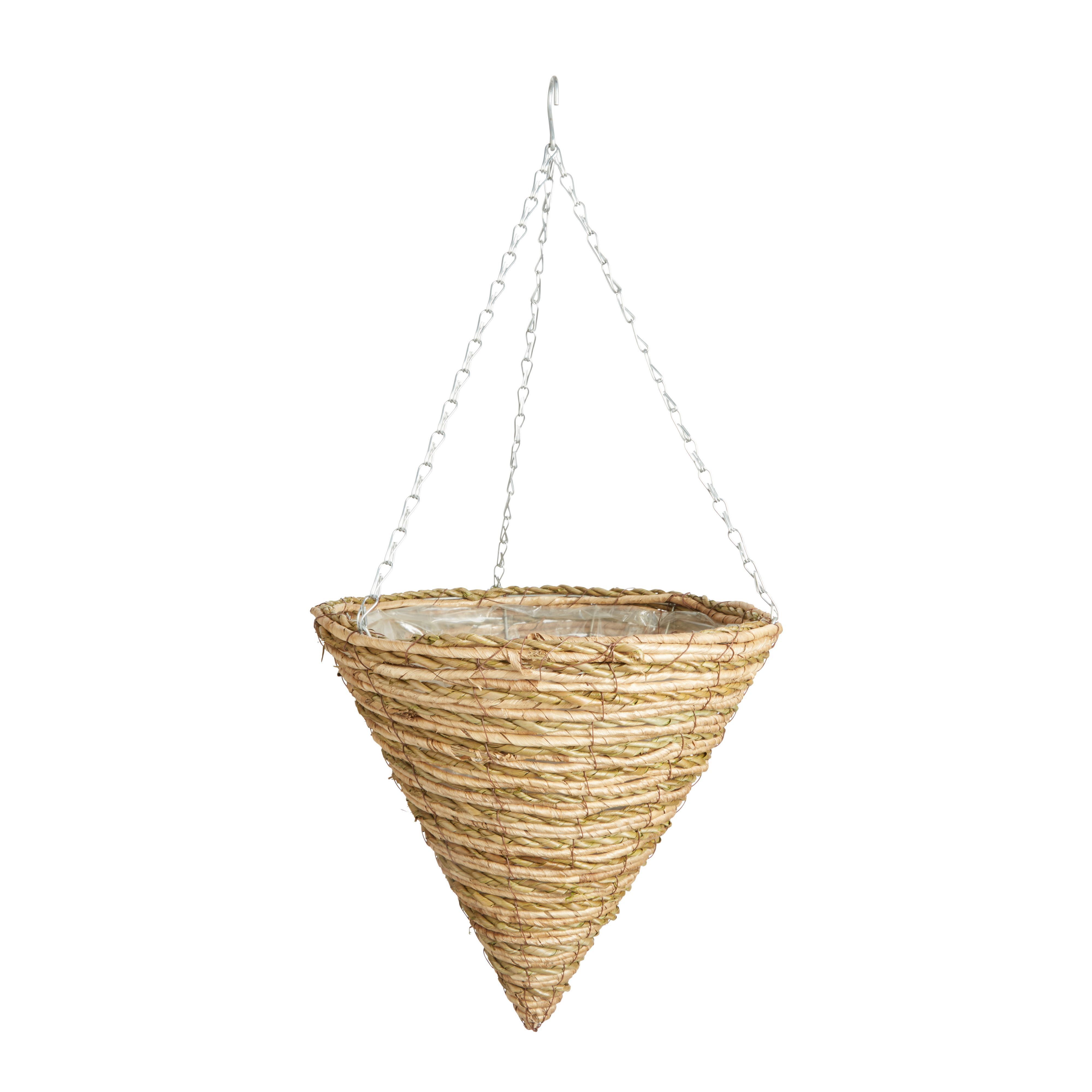 Gardman Rustic Rope Hanging Basket, 35.56Cm Price Comparisons | Compare The Build