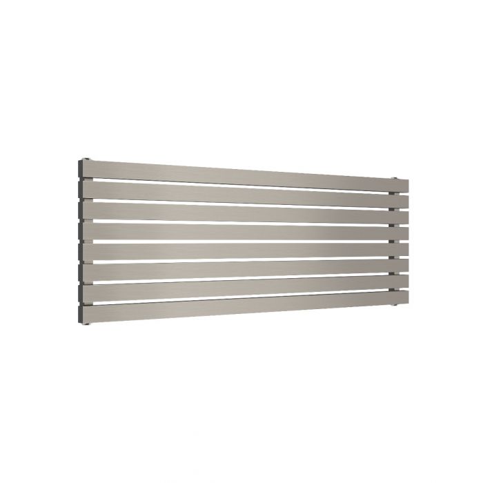 Apollo Ferrara Horizontal Designer Radiator, Satin, 530mm x 1800mm | Compare The Build