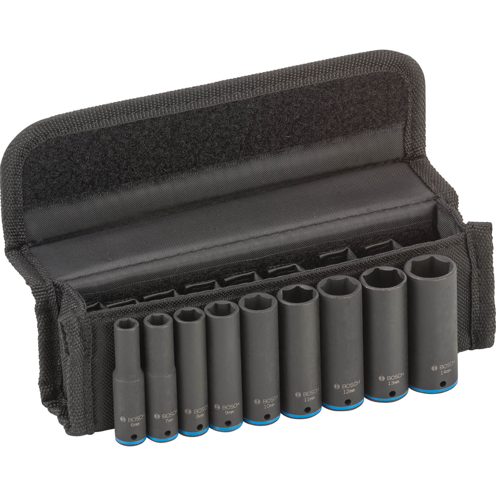 Bosch 9 Piece 1/4” Drive Deep Hexagon Impact Socket Set Metric 1/4" Price Comparisons | Compare The Build