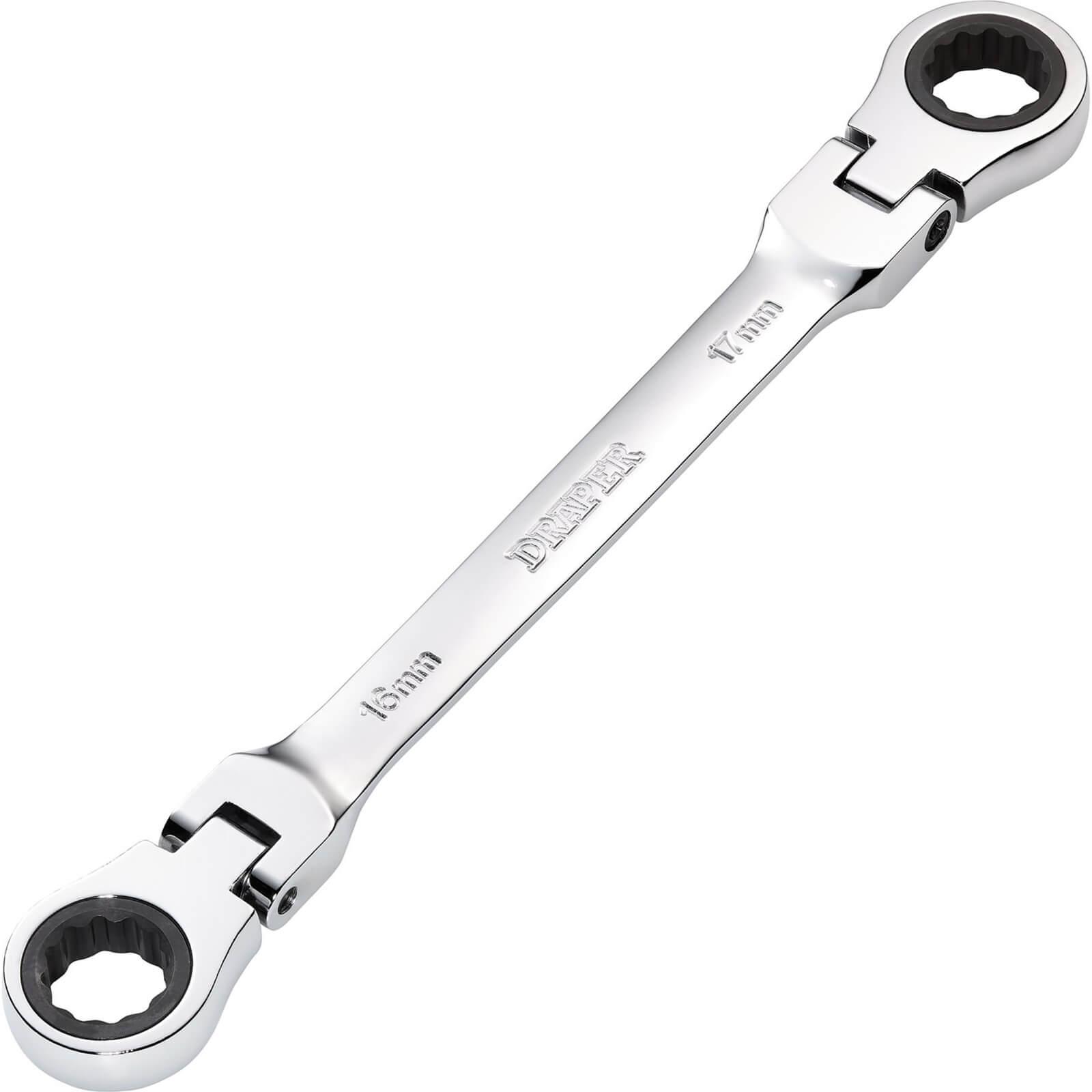 Draper Hi Torq Flexible Double Ratchet Ring Spanner 16mm x 17mm Price Comparisons | Compare The Build