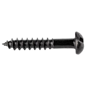 Wickes Black Japanned Wood Screws - 4 x 25mm - Pack of 25 Price Comparisons | Compare The Build