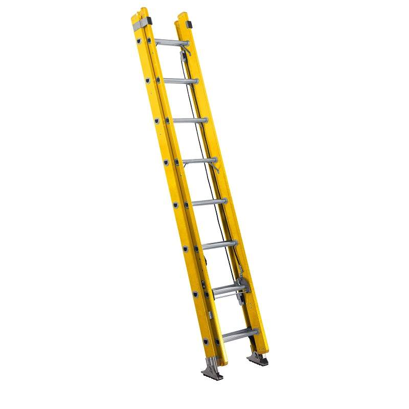 Werner 2.5m Alflo Trade Fibreglass Extension Ladder - BS EN131 77525 Price Comparisons | Compare The Build