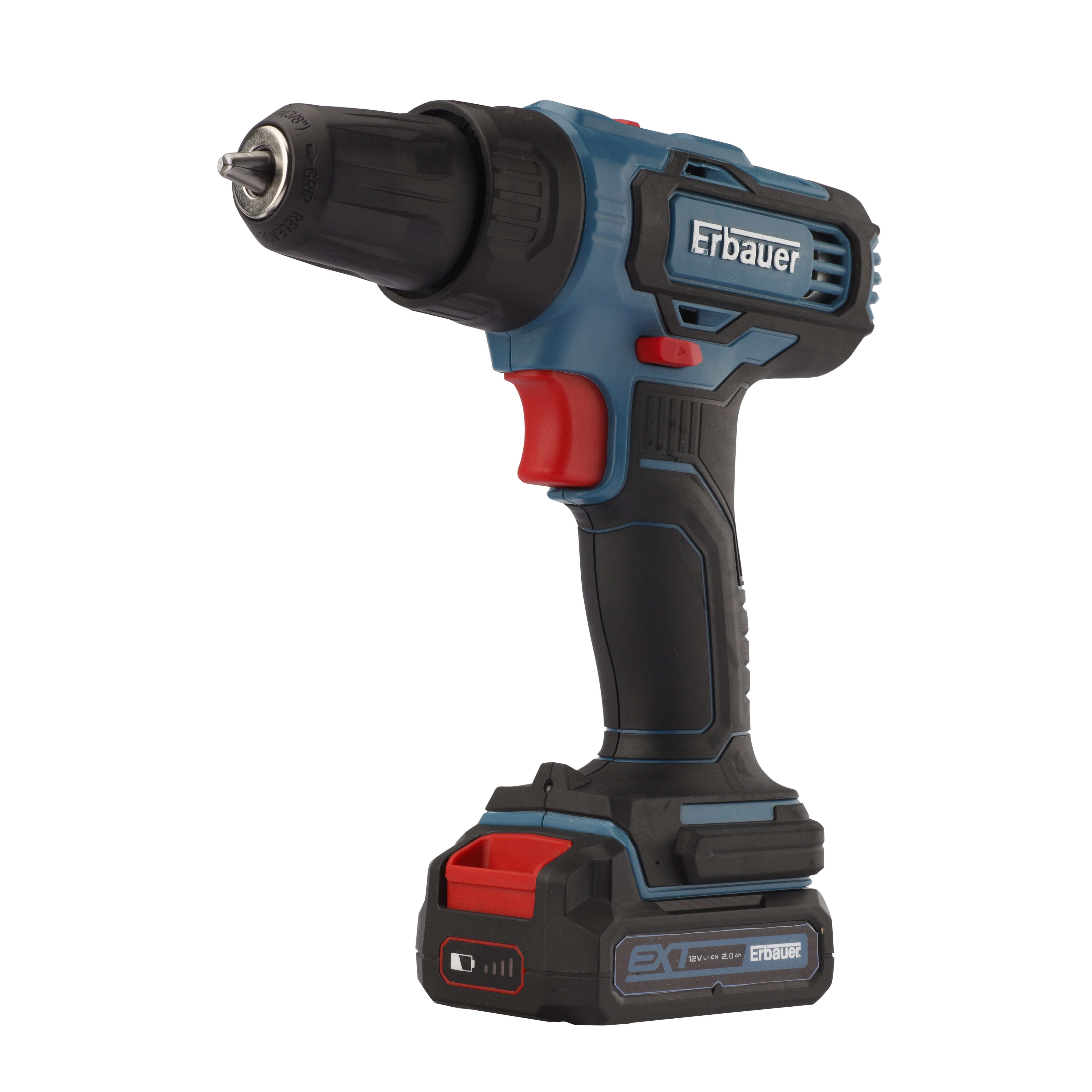 Erbauer 12V 2Ah Li-ion Cordless Drill driver 2 batteries EDD12-Li-2 | Compare The Build