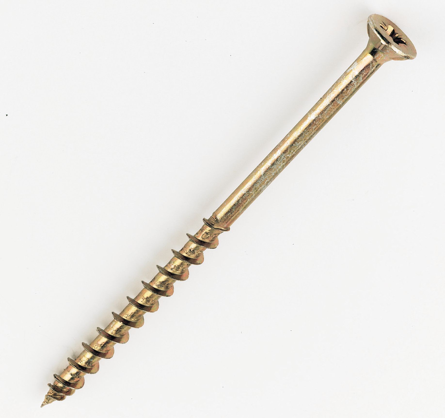 Screw-Tite Yellow Zinc-Plated Case & Through Hardened Woodscrew (Dia)4mm (L)70mm, Pack Of 100 Price Comparisons | Compare The Build