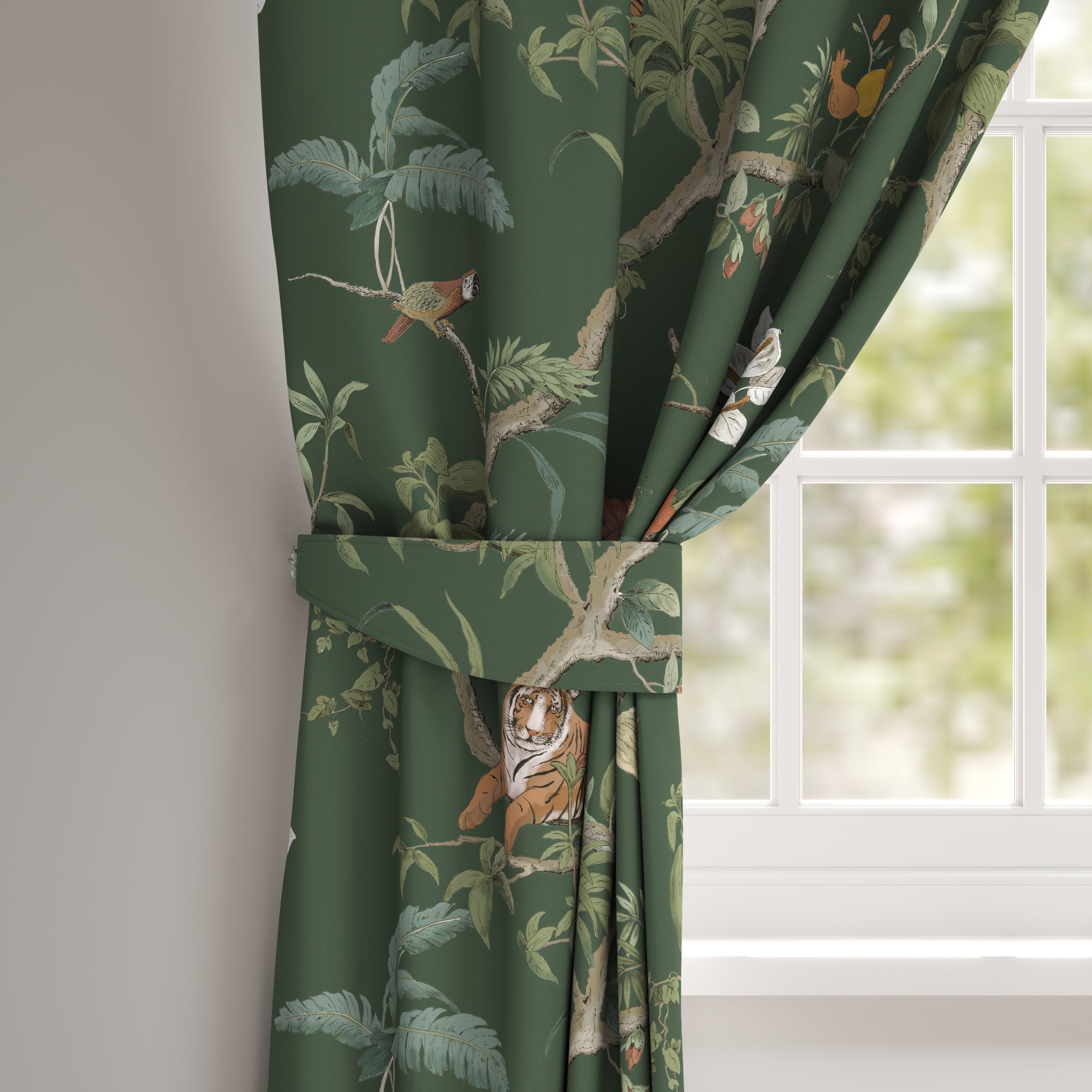 Maximalist Bengal Made to Measure Tieback Bengal Olive Price Comparisons | Compare The Build