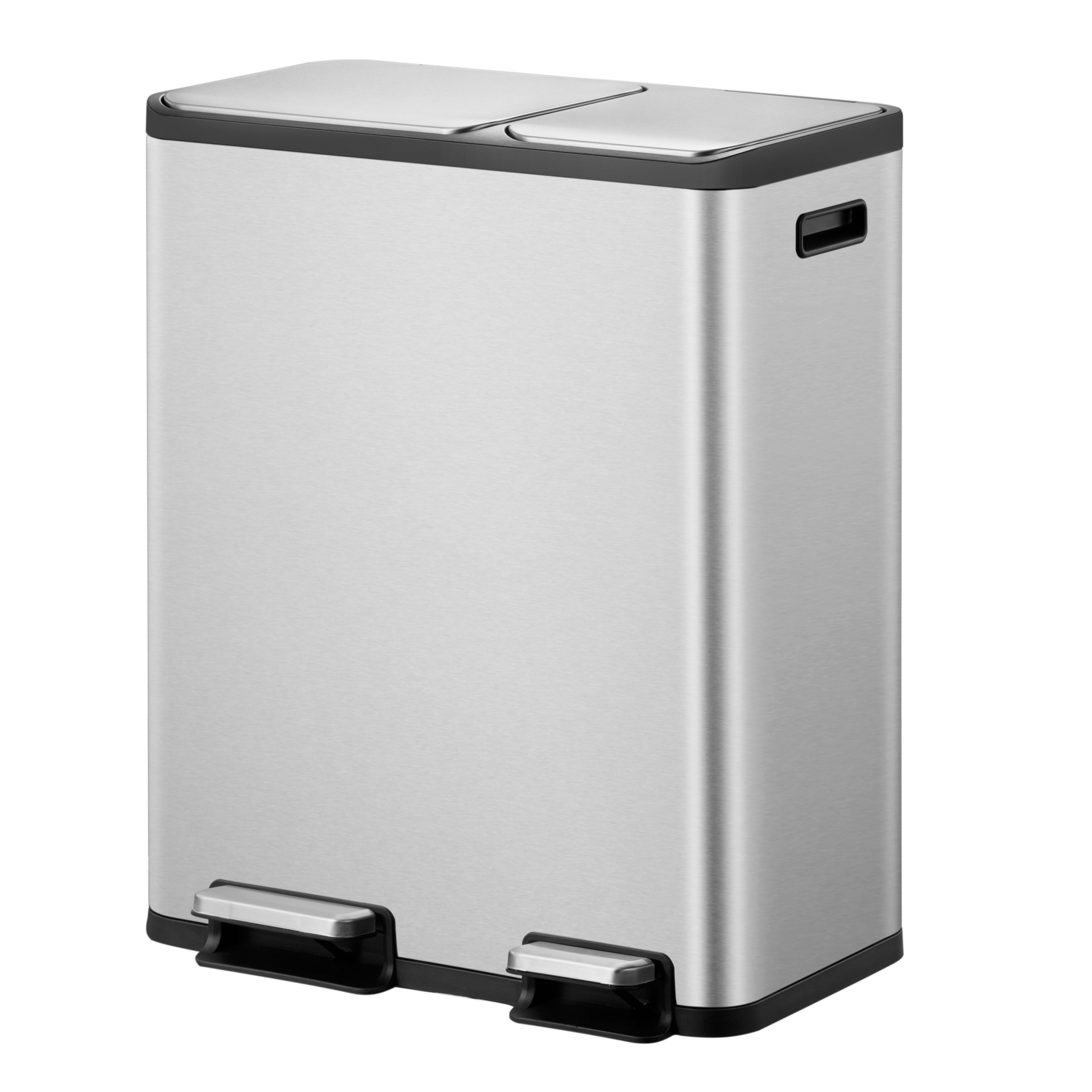 EKO Ecocasa II 30/20L Stainless Steel Recycling Bin Silver Price Comparisons | Compare The Build