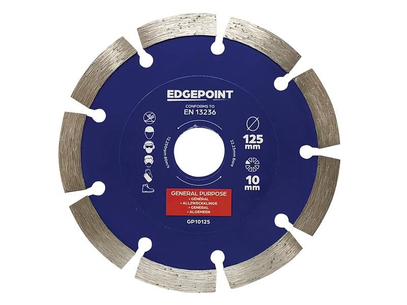 EdgePoint EDGDBGP10125 GP10125 General-Purpose Diamond Blade 125mm | Compare The Build