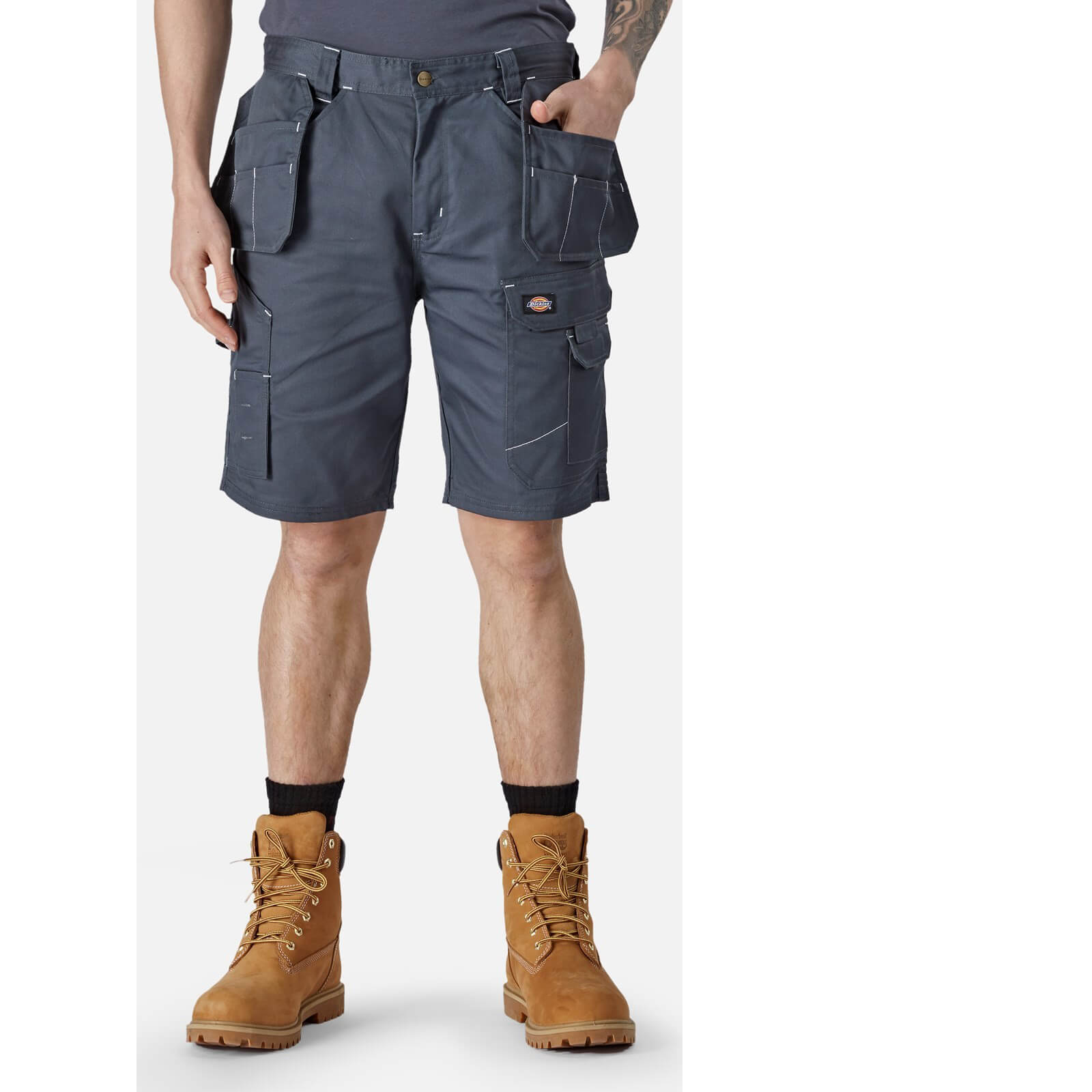 Dickies Redhawk Pro Work Shorts Grey 34" Price Comparisons | Compare The Build