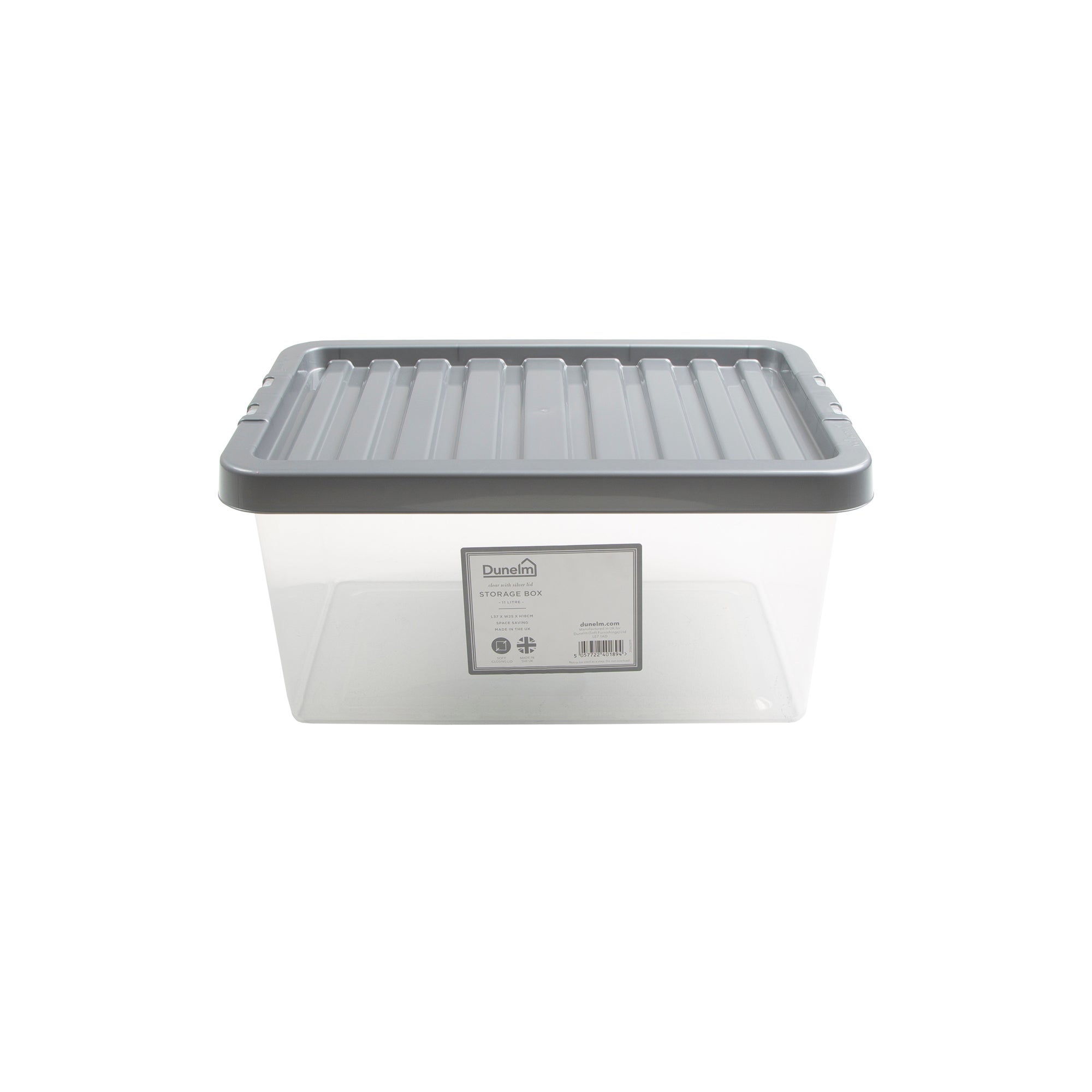 11L Silver Plastic Storage Box Silver Price Comparisons | Compare The Build