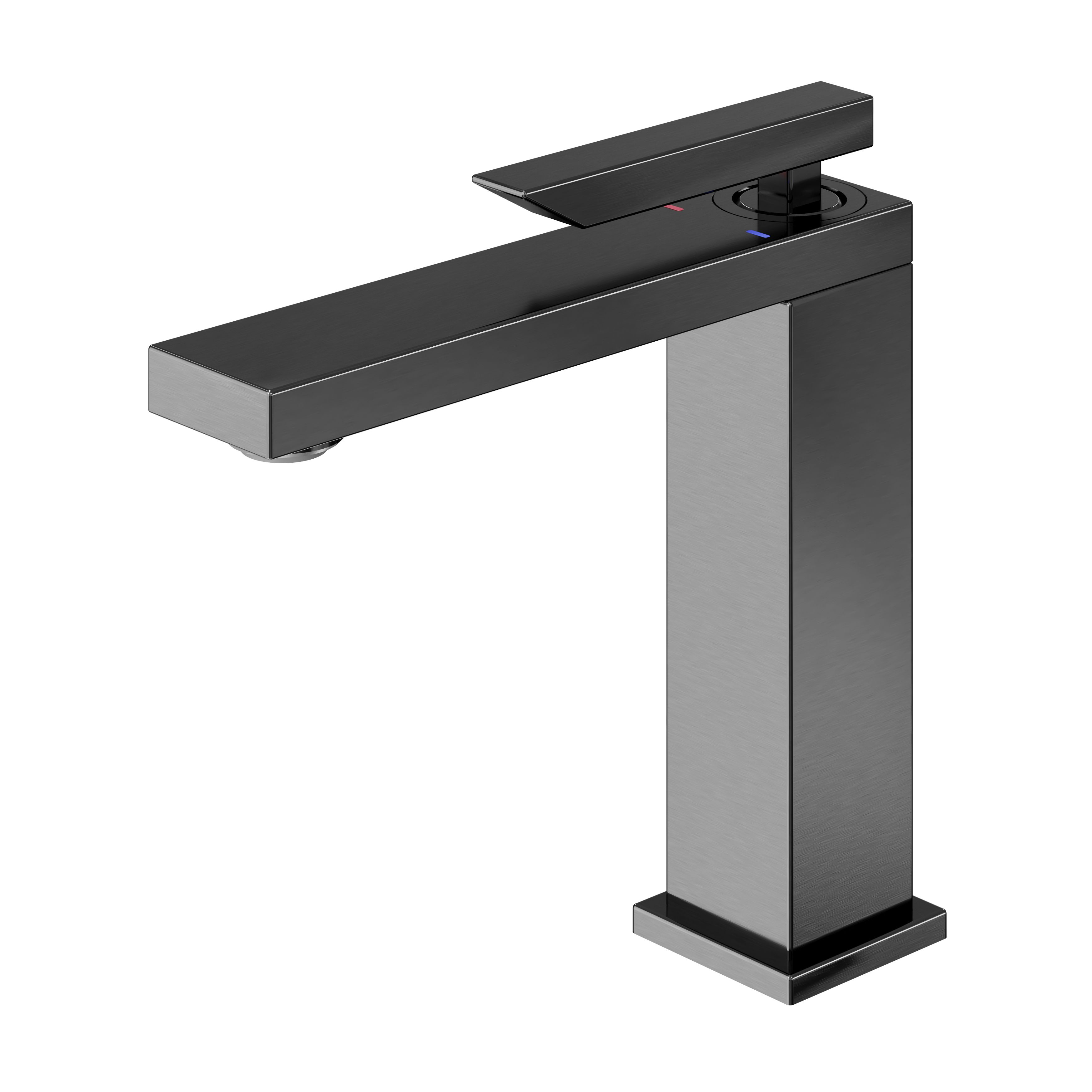 GoodHome Kolima Titanium 1 Lever Single-Flow Medium Basin Mono Mixer Tap Price Comparisons | Compare The Build